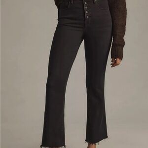 Good American Black Flare Jeans